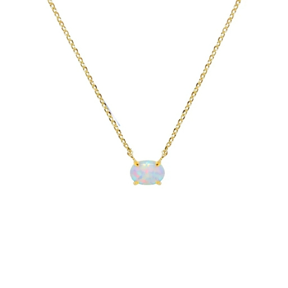 NWT! Opal & 18kt Gold Plated Necklace by ettika